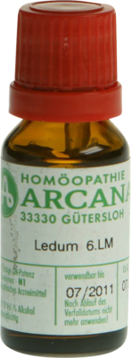 LEDUM LM 6 Dilution 10 ml von ARCANA Dr. Sewerin GmbH & Co.KG