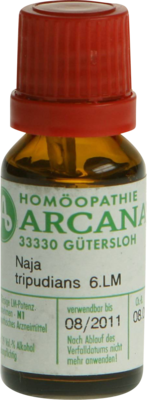 NAJA TRIPUDIANS LM 6 Dilution 10 ml von ARCANA Dr. Sewerin GmbH & Co.KG