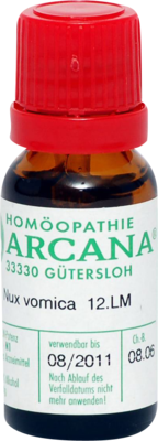 NUX VOMICA LM 12 Dilution 10 ml von ARCANA Dr. Sewerin GmbH & Co.KG