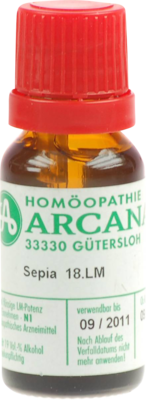 SEPIA LM 18 Dilution 10 ml von ARCANA Dr. Sewerin GmbH & Co.KG