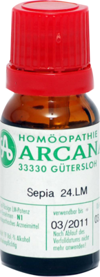 SEPIA LM 24 Dilution 10 ml von ARCANA Dr. Sewerin GmbH & Co.KG