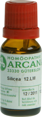 SILICEA LM 12 Dilution 10 ml von ARCANA Dr. Sewerin GmbH & Co.KG
