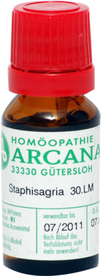 STAPHISAGRIA LM 30 Dilution 10 ml von ARCANA Dr. Sewerin GmbH & Co.KG