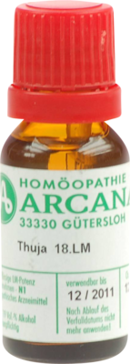 THUJA LM 18 Dilution 10 ml von ARCANA Dr. Sewerin GmbH & Co.KG