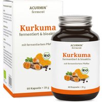 Acurmin® ferment BIO Kurkuma Kapseln - fermentiert und bioaktiv von ARCUMIN ferment