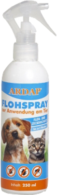 ARDAP Flohspray zur Anwendung am Tier 250 ml von ARDAP CARE GmbH