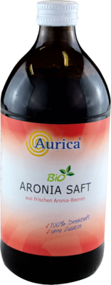 ARONIA 100% Direktsaft Bio 500 ml von AURICA Naturheilm.u.Naturwaren GmbH