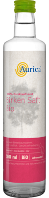 BIRKENSAFT 100% Bio 500 ml von AURICA Naturheilm.u.Naturwaren GmbH