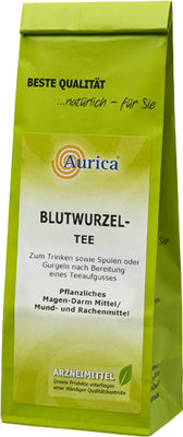 BLUTWURZEL Tee 80 g von AURICA Naturheilm.u.Naturwaren GmbH