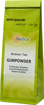 GR�NER TEE Gunpowder 100 g von AURICA Naturheilm.u.Naturwaren GmbH