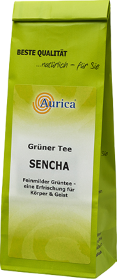 GR�NER TEE Sencha 100 g von AURICA Naturheilm.u.Naturwaren GmbH