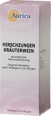 HIRSCHZUNGEN Kr�uterwein 500 ml von AURICA Naturheilm.u.Naturwaren GmbH