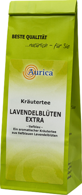 LAVENDELBL�TEN Tee extra tiefblau 50 g von AURICA Naturheilm.u.Naturwaren GmbH