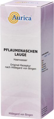 PFLAUMENASCHENLAUGE Haarwasser 500 ml von AURICA Naturheilm.u.Naturwaren GmbH