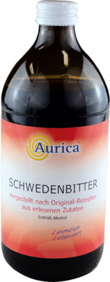 SCHWEDENBITTER Elixier 500 ml von AURICA Naturheilm.u.Naturwaren GmbH