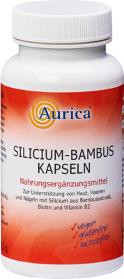 SILICIUM-BAMBUS Kapseln 44,1 g von AURICA Naturheilm.u.Naturwaren GmbH