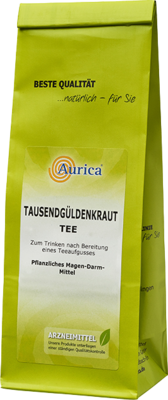 TAUSENDG�LDENKRAUT Aurica Tee 100 g von AURICA Naturheilm.u.Naturwaren GmbH