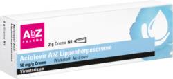 ACICLOVIR AbZ Lippenherpescreme 2 g von AbZ Pharma GmbH