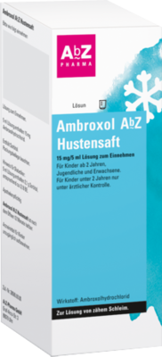 AMBROXOL AbZ Hustensaft 15 mg/5 ml 100 ml von AbZ Pharma GmbH