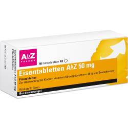 Eisentabletten AbZ 50mg von AbZ-Pharma GmbH