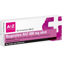 Ibuprofen AbZ 400 mg akut von AbZ-Pharma GmbH