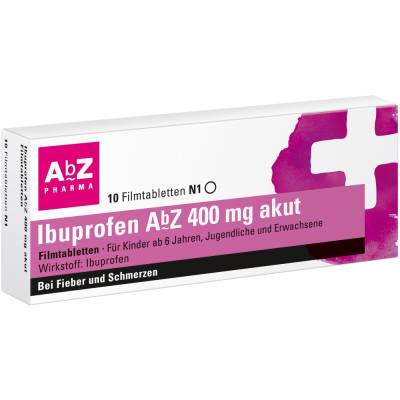 Ibuprofen AbZ 400mg akut von AbZ-Pharma GmbH