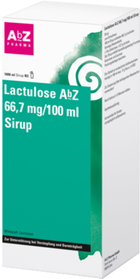 LACTULOSE AbZ 66,7 g/100 ml Sirup 1000 ml von AbZ Pharma GmbH
