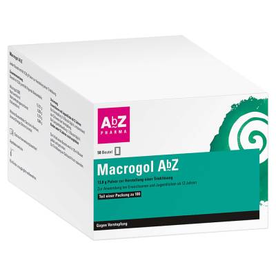 "Macrogol AbZ Pulver zum Herstellen einer Trinklösung zum Einnehmen 100 Stück" von "AbZ-Pharma GmbH"