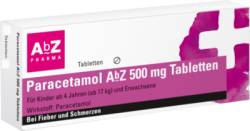PARACETAMOL AbZ 500 mg Tabletten 20 St von AbZ Pharma GmbH