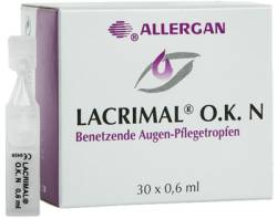 LACRIMAL O.K. N Augentropfen 30X0.6 ml von AbbVie Deutschland GmbH & Co. KG