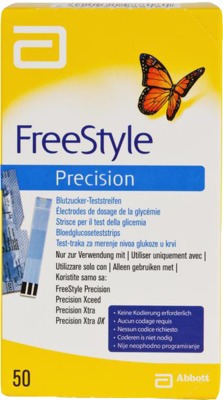FreeStyle Precision Blutzucker-Teststreifen von Abbott GmbH Abbott Diabetes Care