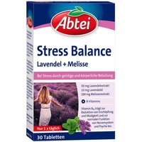 Abtei Stress Balance Lavendel+Melisse Tabletten Tf von Abtei