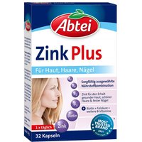 Abtei Zink Plus NÃ¤hrstoff Kapseln von Abtei