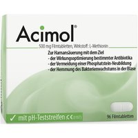 Acimol mit pH Teststreifen Filmtabletten von Acimol