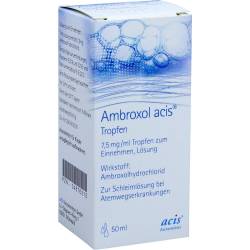 Ambroxol acis Tropfen 50 ml Tropfen zum Einnehmen von Acis Arzneimittel GmbH