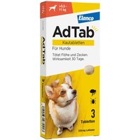 AdTab 225 Mg Kautabletten fÃ¼r Hunde >5,5-11 Kg von AdTab