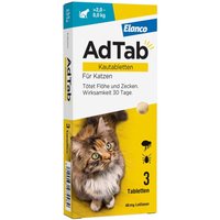 AdTab 48 Mg Kautabletten fÃ¼r Katzen >2-8 Kg von AdTab