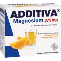 Additiva Magnesium 375 mg Granulat Orange von Additiva