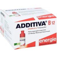 Additiva Vitamin B12 Trinkampullen von Additiva