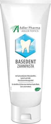 BASEDENT basische Mineralstoffzahnpaste von Adler Pharma Produktion und Vertrieb GmbH