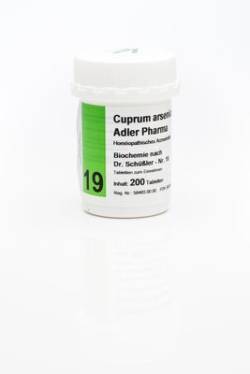 BIOCHEMIE Adler 19 Cuprum arsenicosum D 12 Tabl. 200 St von Adler Pharma Produktion und Vertrieb GmbH