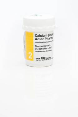 BIOCHEMIE Adler 2 Calcium phosphoricum D 6 Tabl. 200 St von Adler Pharma Produktion und Vertrieb GmbH