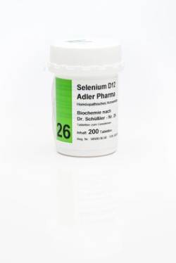 BIOCHEMIE Adler 26 Selenium D 12 Tabletten 200 St von Adler Pharma Produktion und Vertrieb GmbH