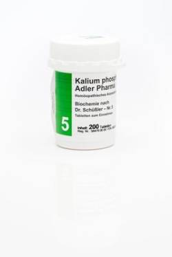 BIOCHEMIE Adler 5 Kalium phosphoricum D 6 Tabl. 200 St von Adler Pharma Produktion und Vertrieb GmbH