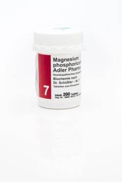 BIOCHEMIE Adler 7 Magnesium phosphoricum D 6 Tabl. 200 St von Adler Pharma Produktion und Vertrieb GmbH