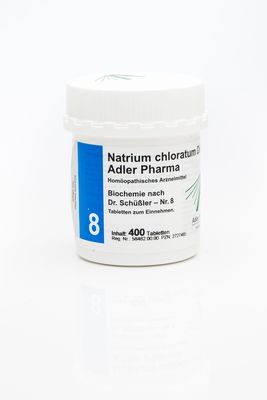 BIOCHEMIE Adler 8 Natrium chloratum D 6 Tabletten 400 St von Adler Pharma Produktion und Vertrieb GmbH
