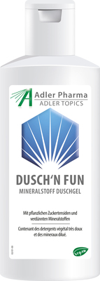DUSCH'N FUN Mineralstoff Duschgel von Adler Pharma Produktion und Vertrieb GmbH