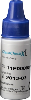 GLUCO CHECK XL Kontrolllösung hoch von Aktivmed GmbH