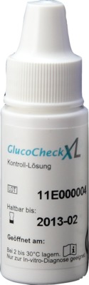 GLUCO CHECK XL Kontrolllösung mittel von Aktivmed GmbH