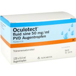 Oculotect fluid sine 50mg/ml PVD 0,4ml Augentropfen von Alcon Deutschland GmbH, Geschäftsbereich Vision Care Ocular Health